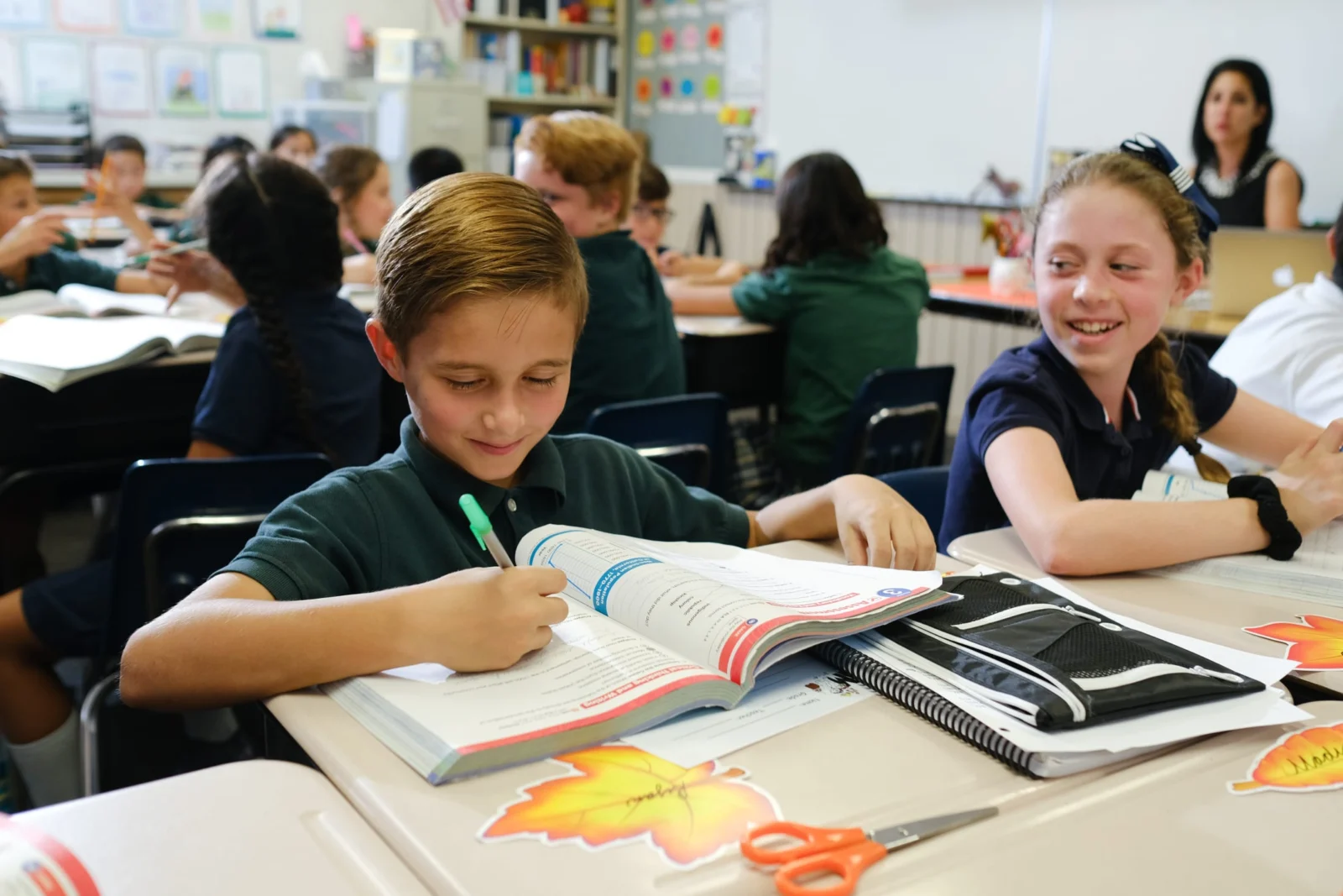 A Carden fourth grade class