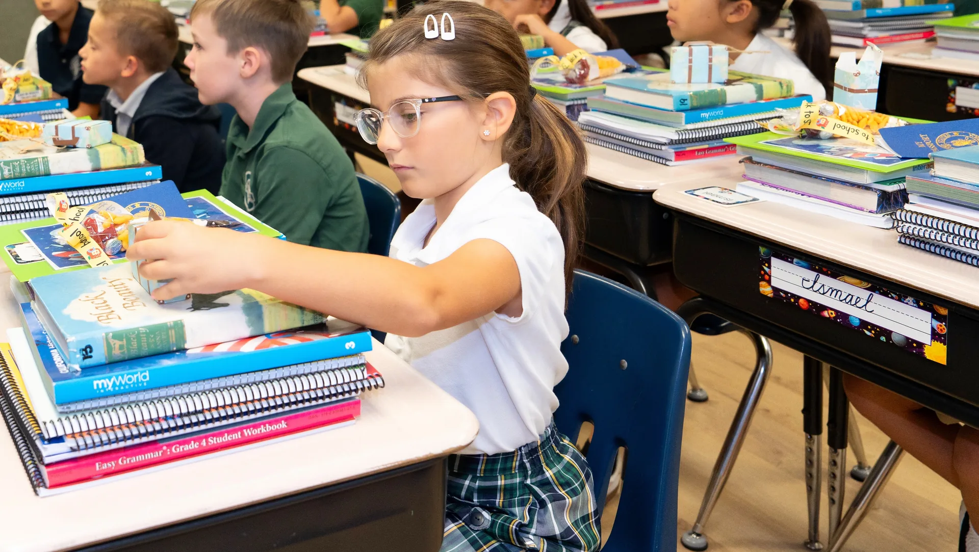 A Carden Arbor View classroom during a lesson